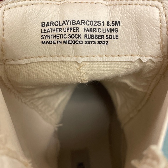 Steve Madden Barclay Chunky Heeled Boot Women’s 8.5 Bone - Picture 10 of 11